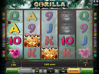 Играть в Gorilla на деньги